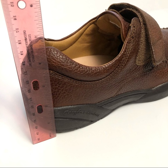 DR COMFORT Scott diabetic leather mens shoes 9210 size 12M brown comfort control